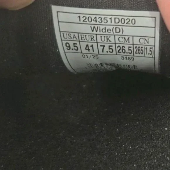 Brooks Glycerin 22 Shoes Womens Sz 9.5 D Black Ebony Running Athletic Sneakers - Picture 6 of 7